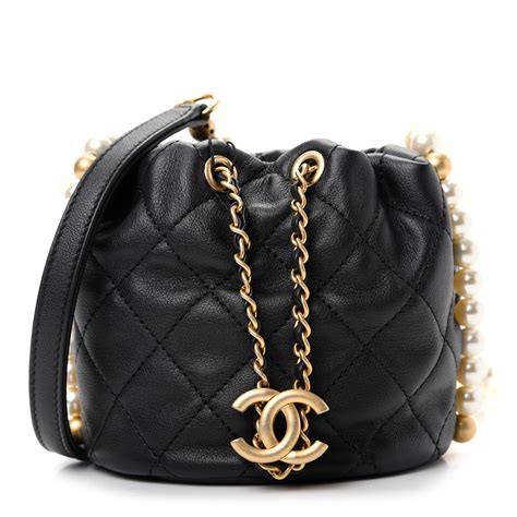 chanel limited edition pearl bag|Chanel drawstring bag 2020.